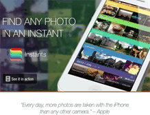 Tablet Screenshot of instants-app.com